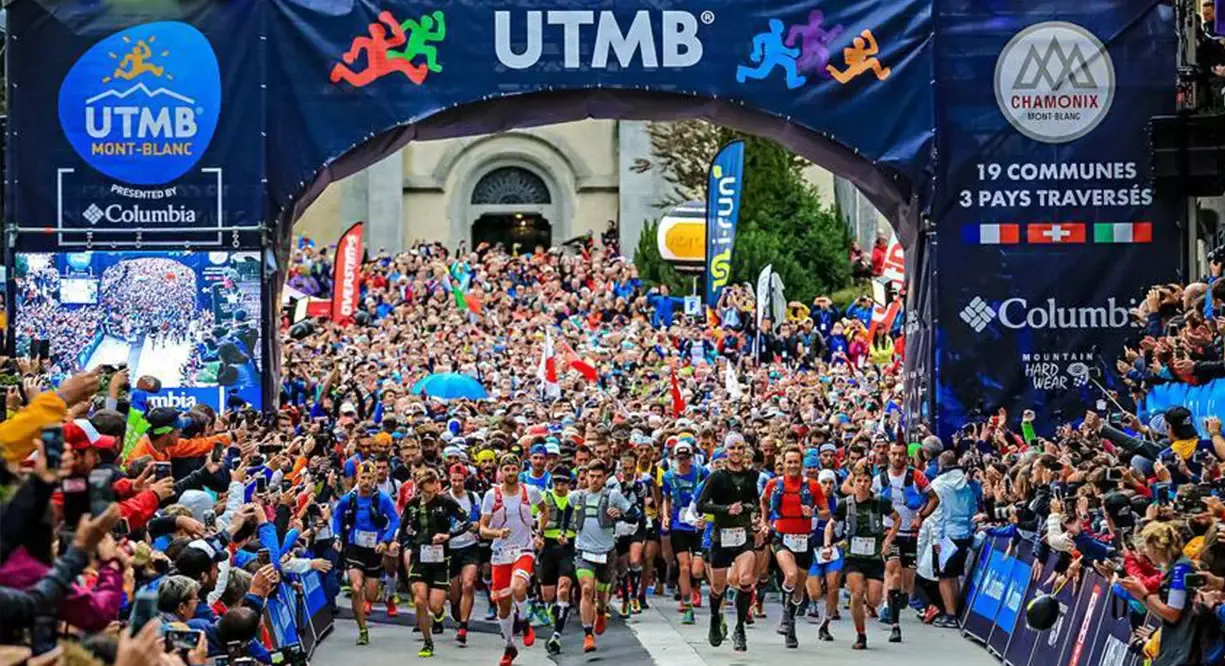 Gara Trail Running UTMB partenza Ultra Trail Monte Bianco 1d6e1645