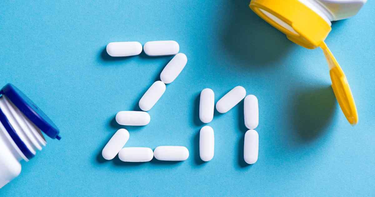 Zinco integratore per trail running