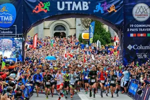 Gara Trail Running UTMB partenza Ultra Trail Monte Bianco 611e6e35