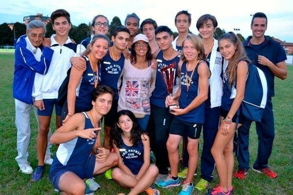 About us 4 About us Naida Mondello with the Young athletic team in Milan