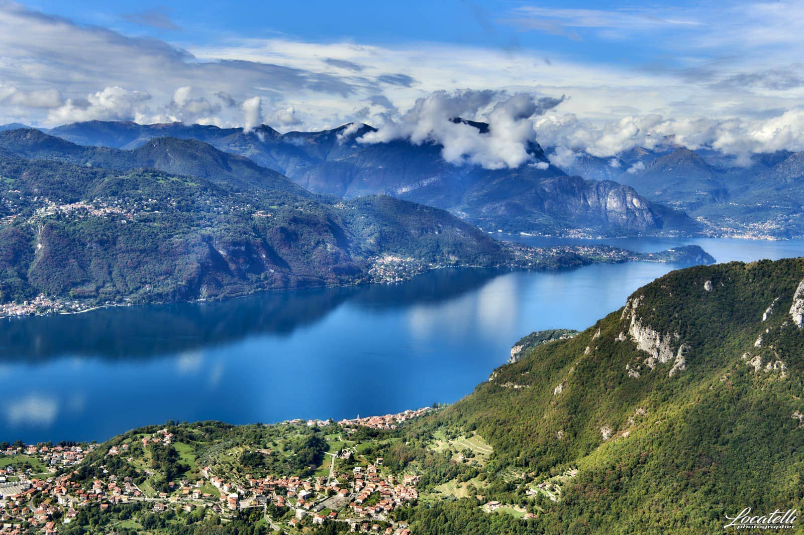 TRail Grigne sud immagine dall'alto delle montagne lago di Como