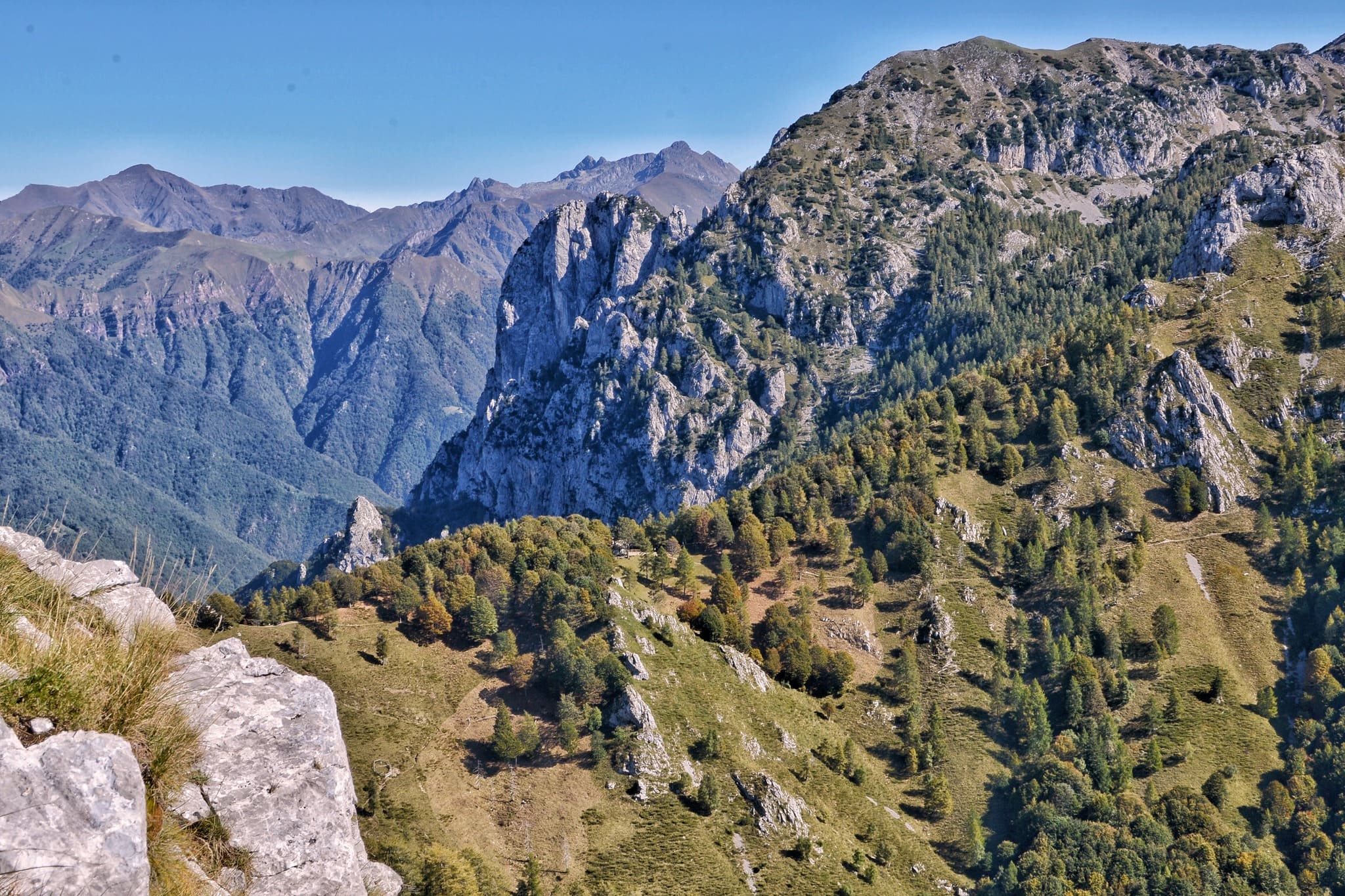 Sentiero di Trail Running e Skyrunning sulle Grigne in Lombardia 