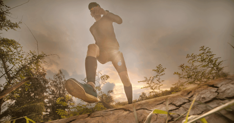 scarpa da trail runner