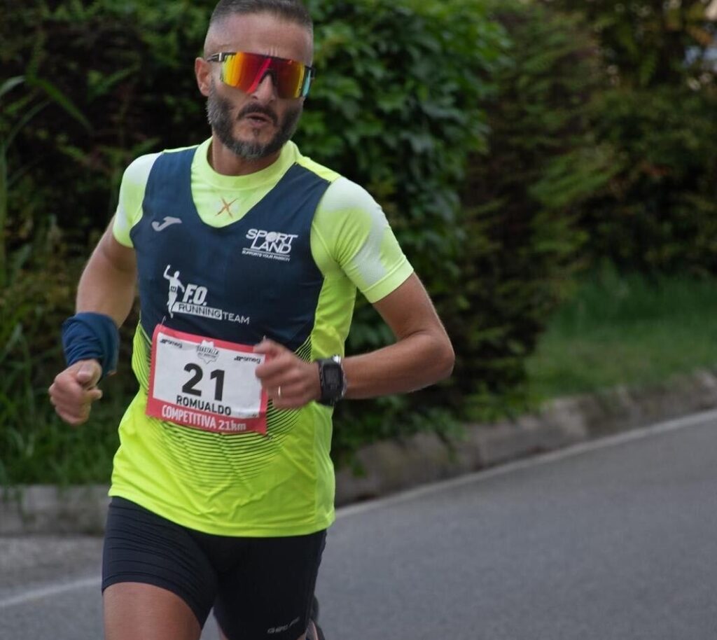 Romualdo Pisano atleta per test integratori endurance
