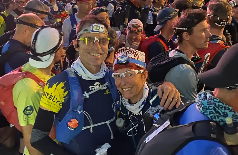 UTMB Verbier partenza TRM Team Marco Mori e Cristina Tasselli 1 1 a21d9ea2